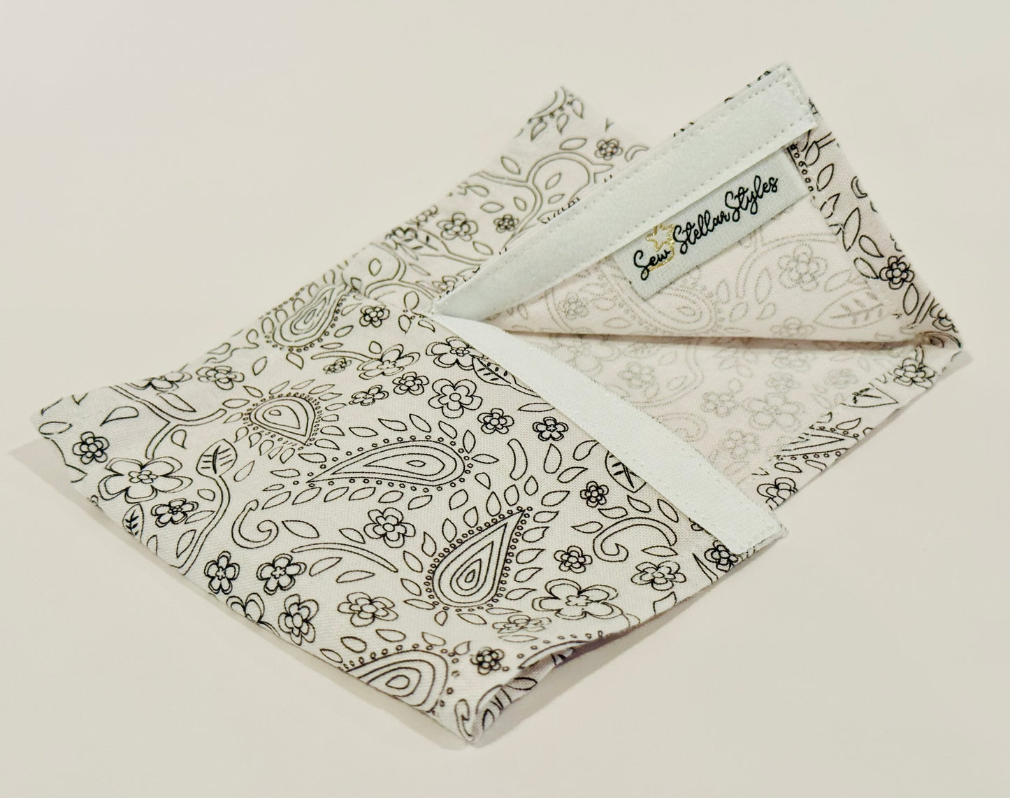 The “Milky Mini" Skirt - Black & White Floral