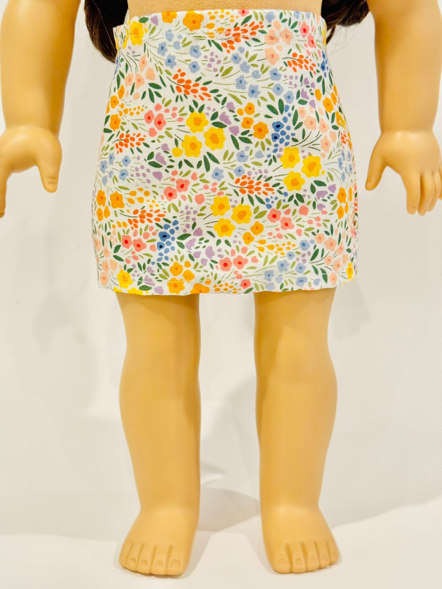 The "Milky Mini" Skirt - Pastel Floral