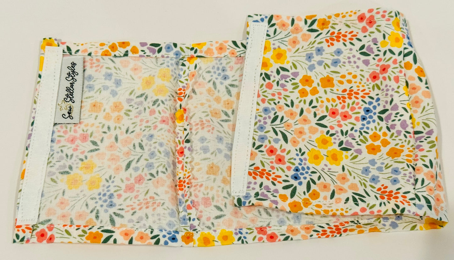 The “Milky Mini" Skirt - Pastel Floral