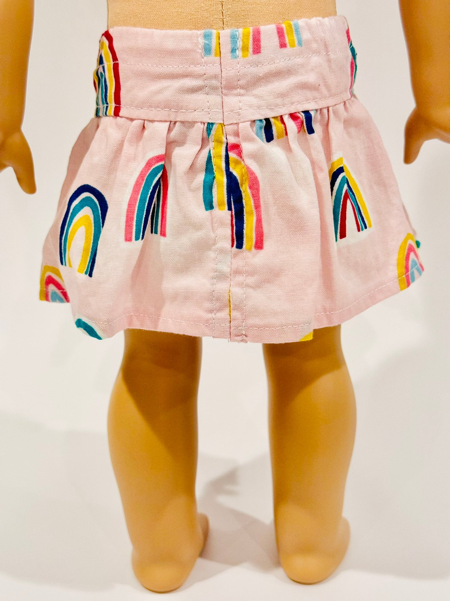 The Milky Wavy Skirt - Pink Rainbows