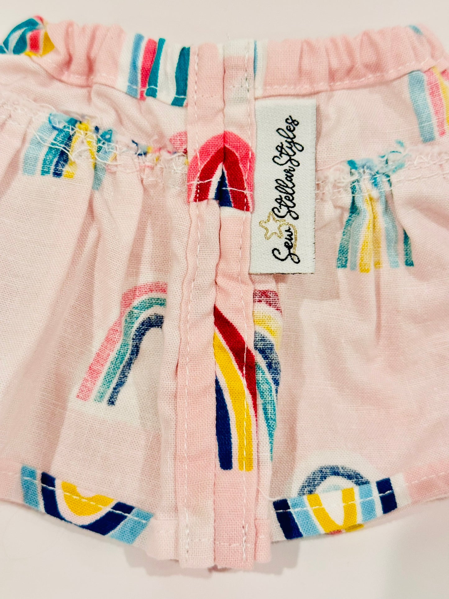 The Milky Wavy Skirt - Pink Rainbows