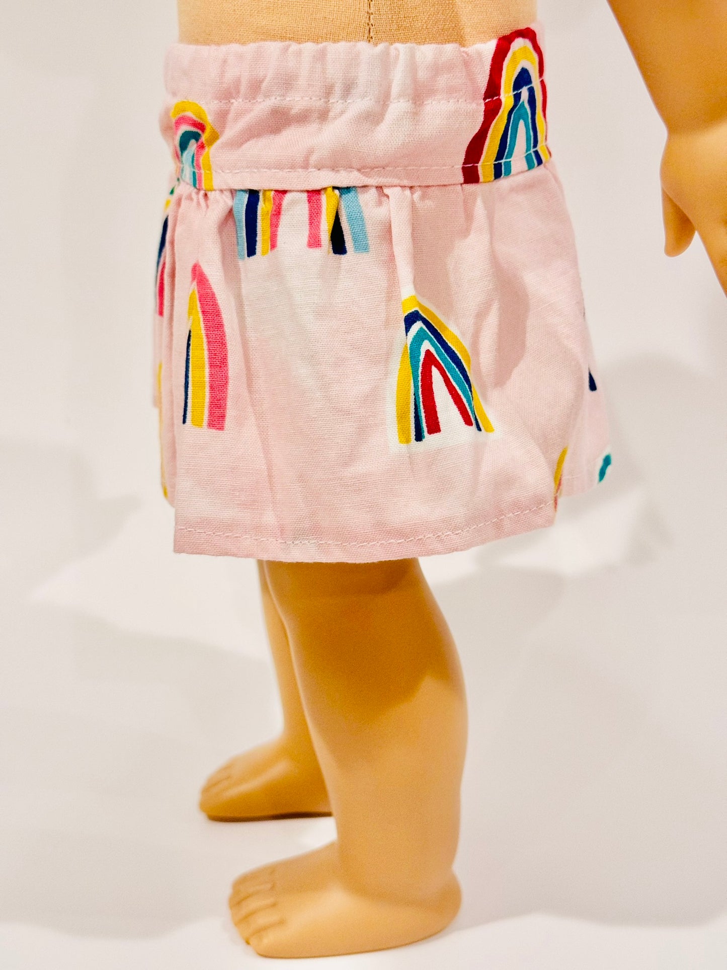 The Milky Wavy Skirt - Pink Rainbows