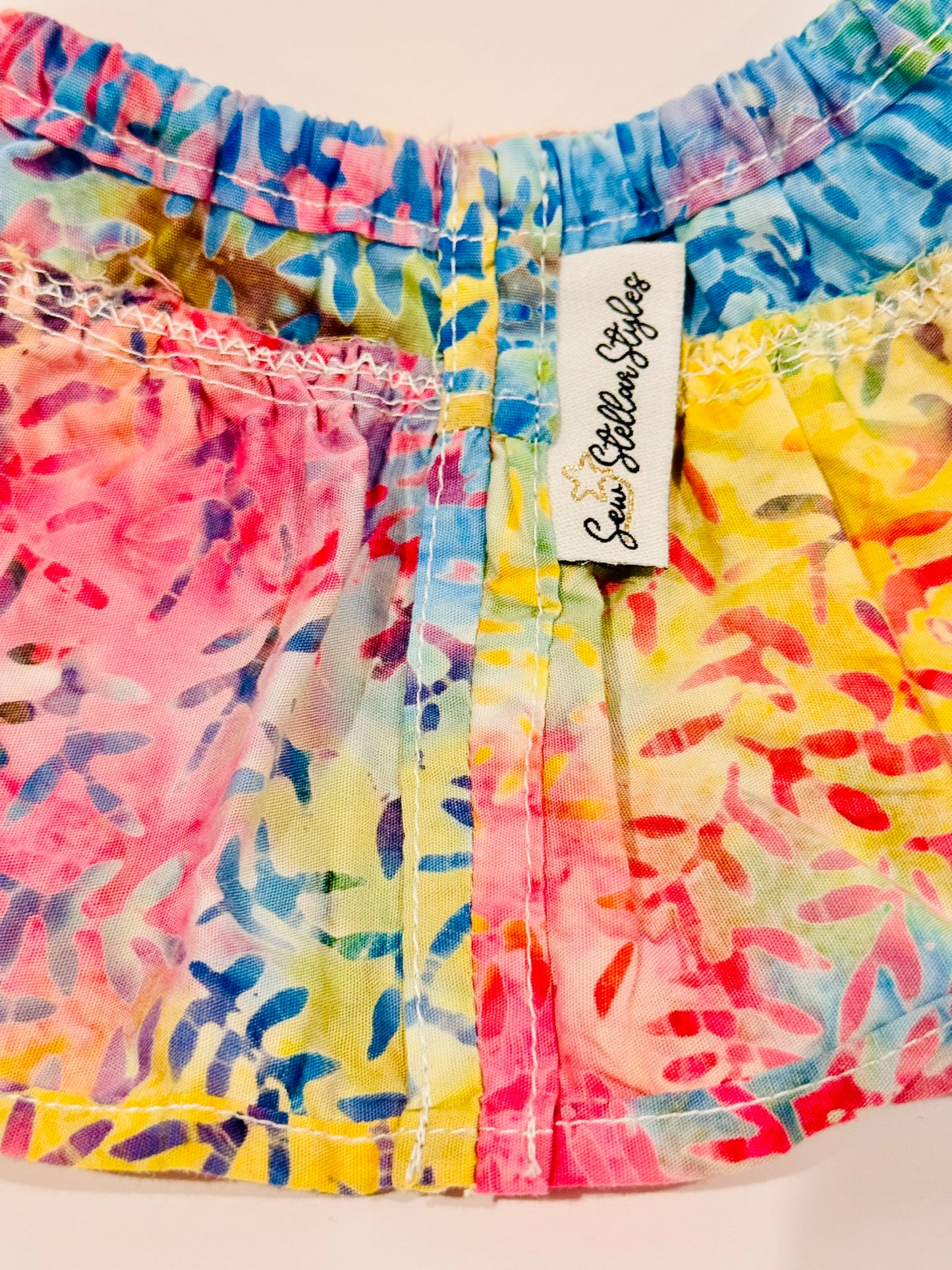 The Milky Wavy Skirt - Rainbow Leaves