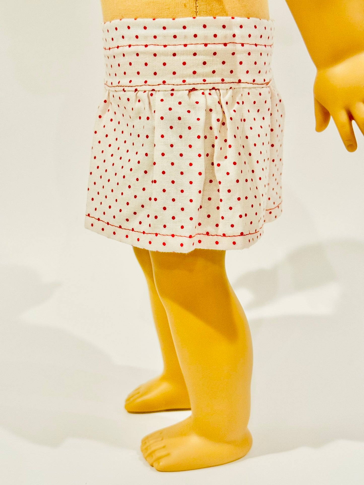 The Milky Wavy Skirt - Red Polkadots | CLEARANCE