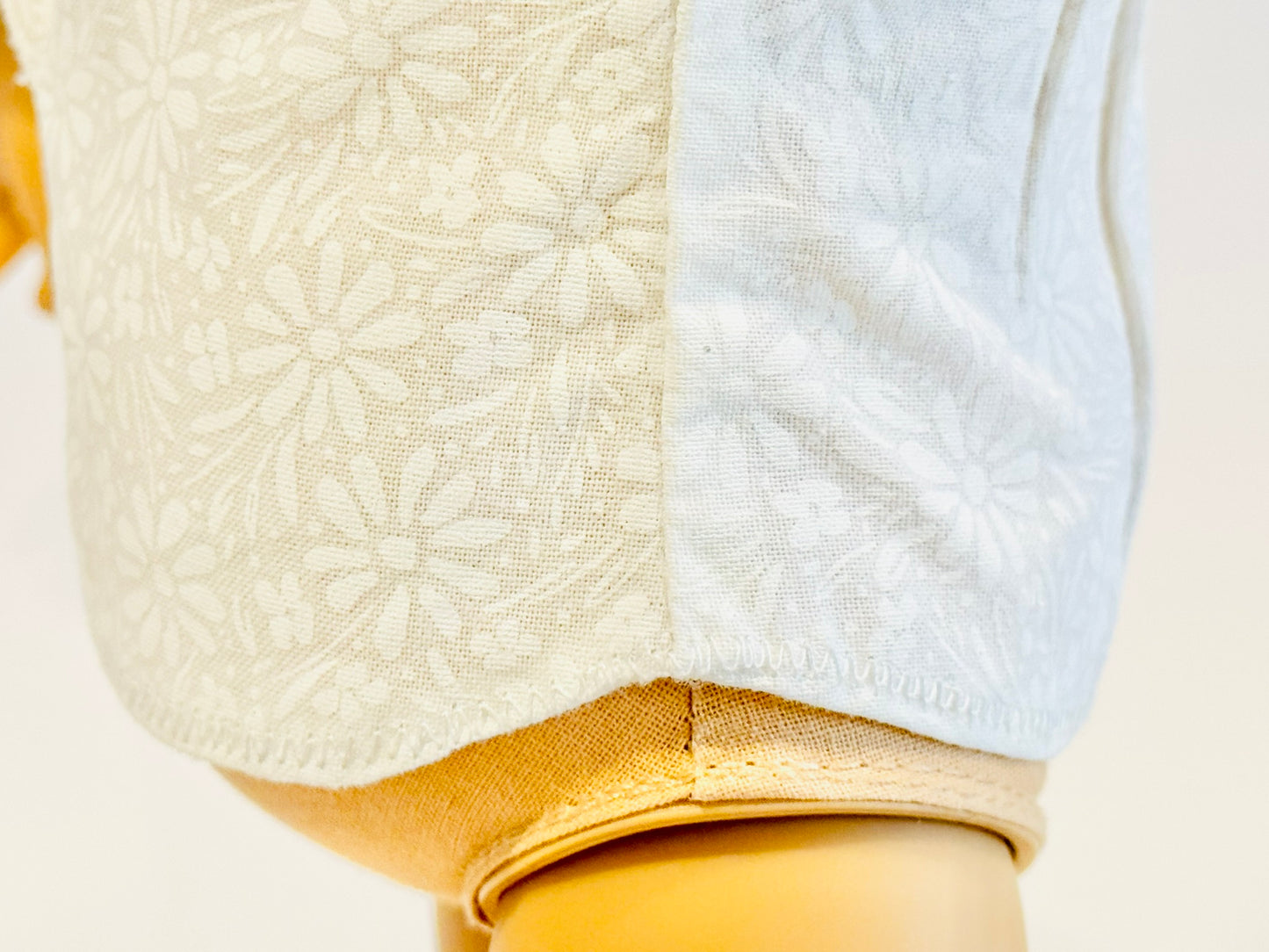 The Aloha Top - White Floral