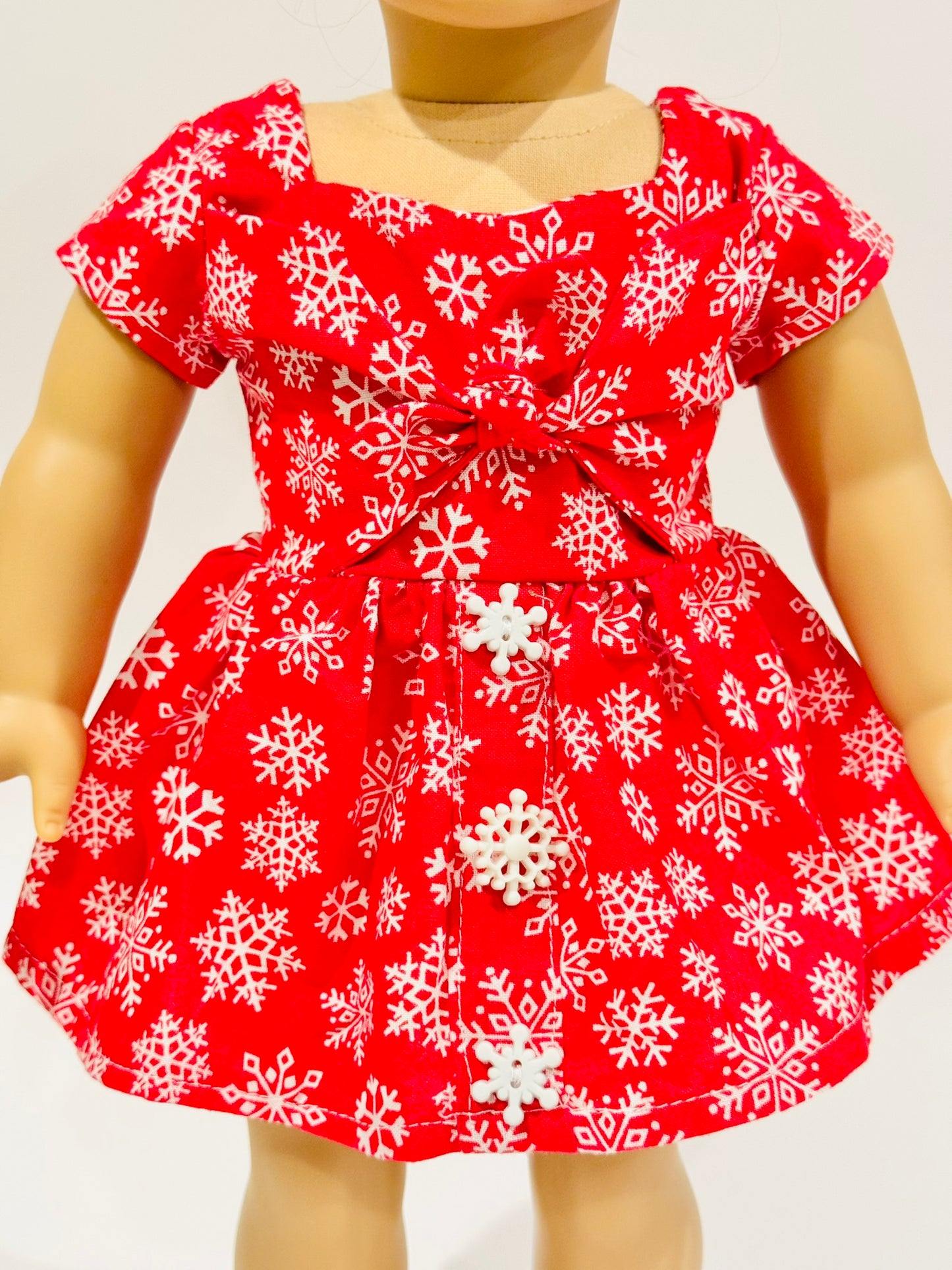 The Astraknot Dress - Red Winter | CLEARANCE