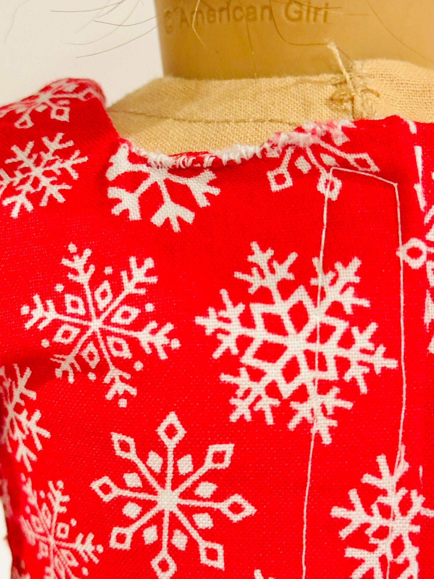 The Astraknot Dress - Red Winter | CLEARANCE