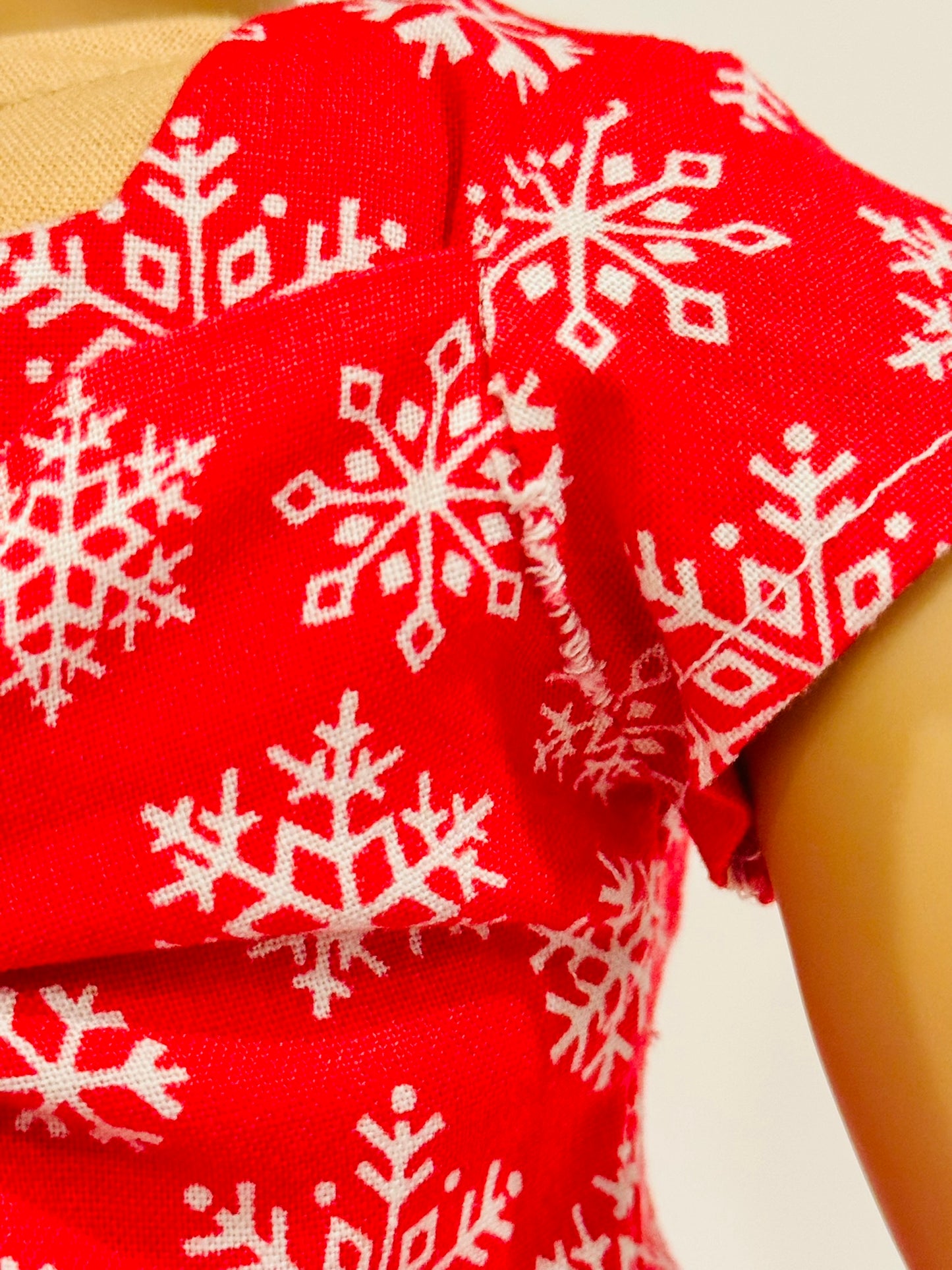 The Astraknot Dress - Red Winter | CLEARANCE