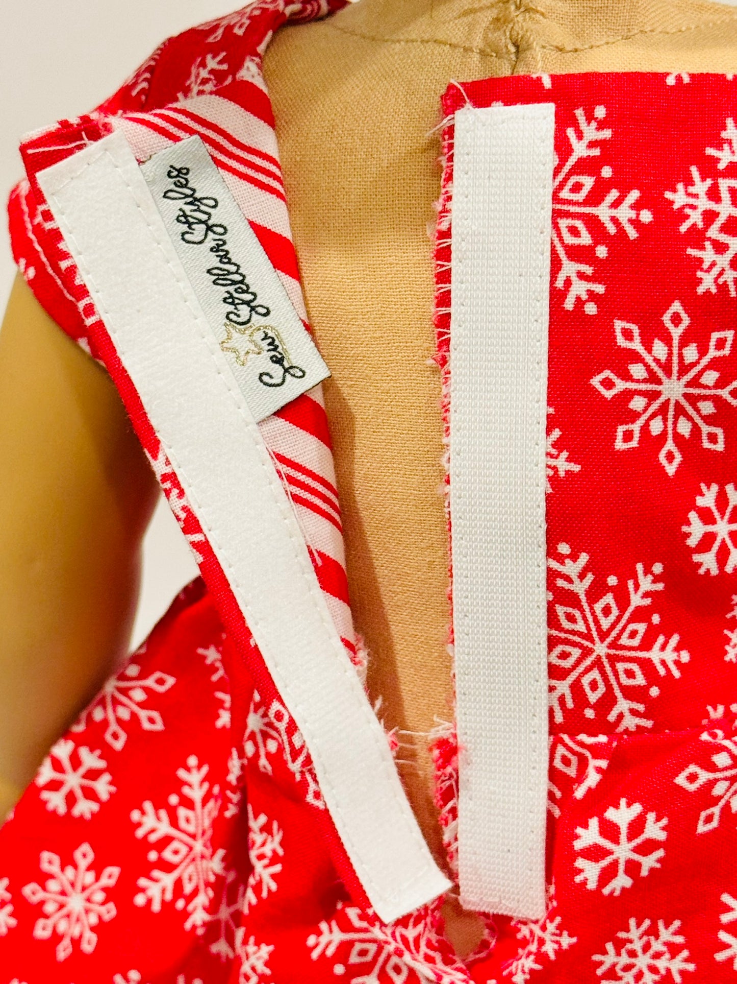 The Astraknot Dress - Red Winter | CLEARANCE