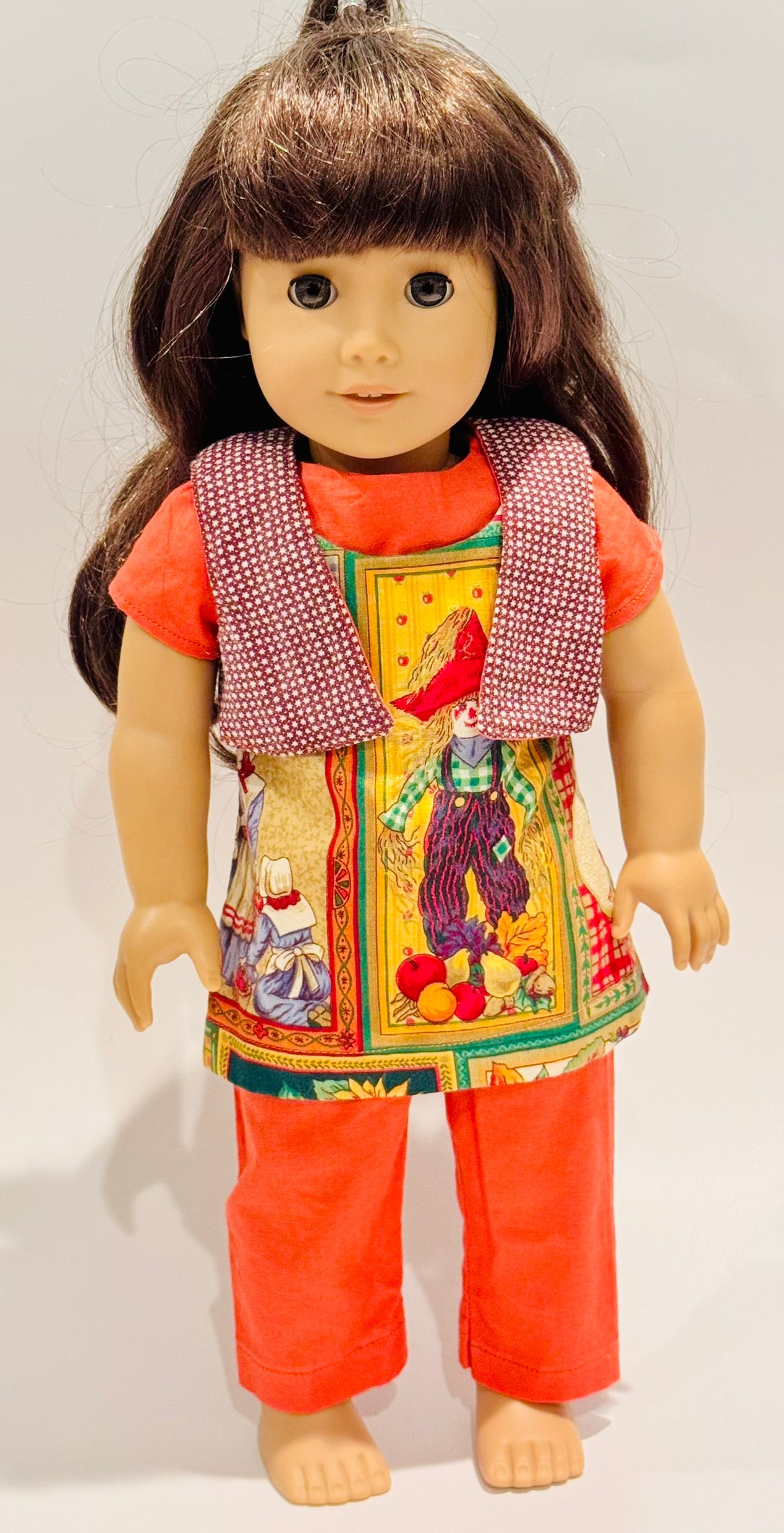 4-piece Thanksgiving outfit made by Kathleen Saviak