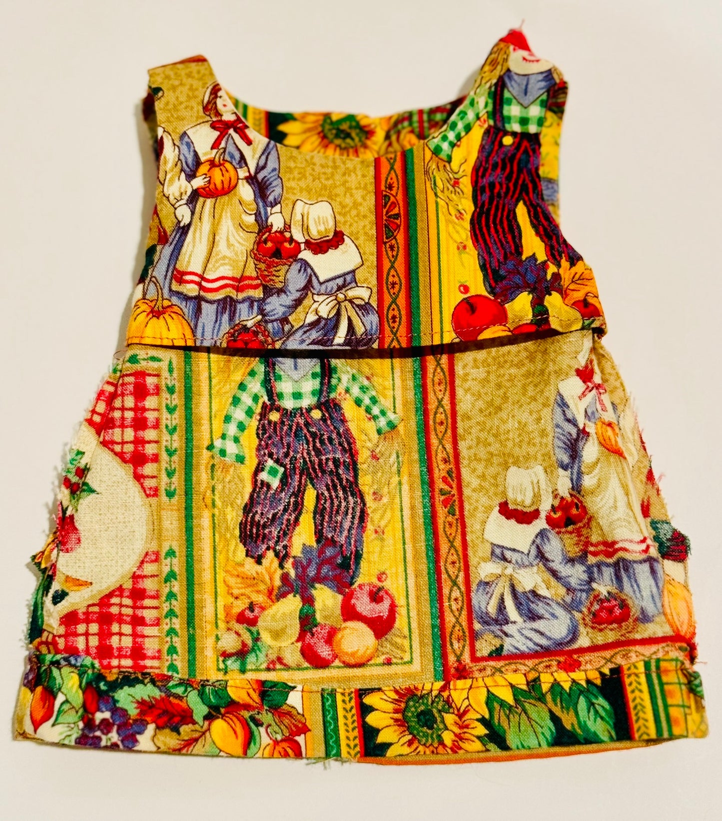 4-piece Thanksgiving outfit made by Kathleen Saviak