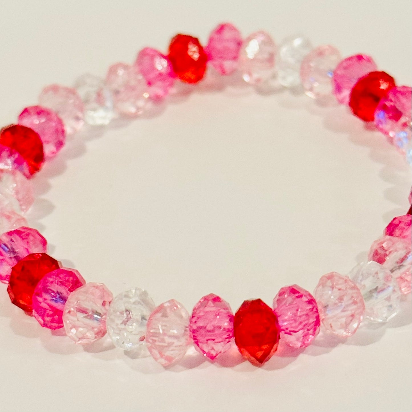 Youth Beaded Bracelet - Valentine's Day Version 1