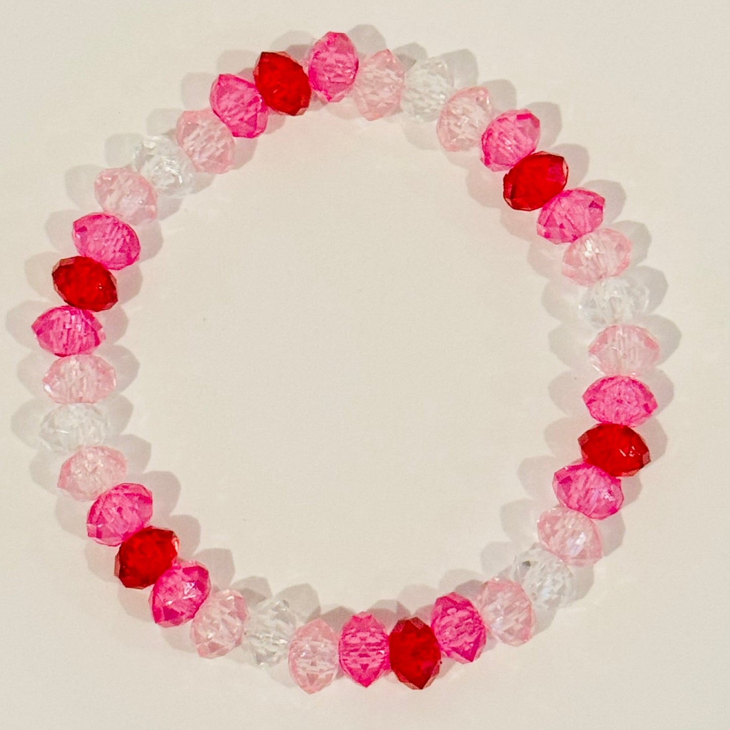 Youth Beaded Bracelet - Valentine's Day Version 1