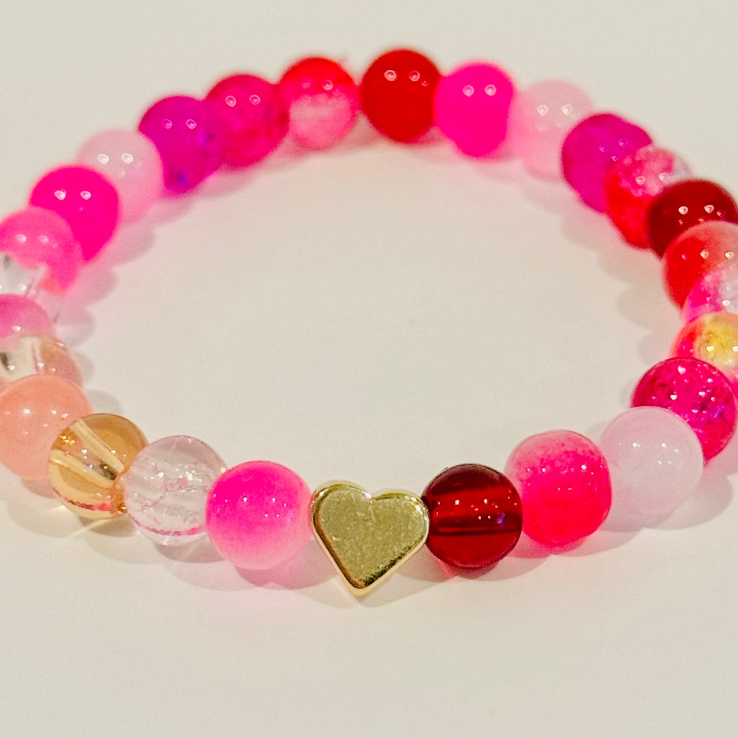 Youth Beaded Bracelet - Valentine's Day Version 4