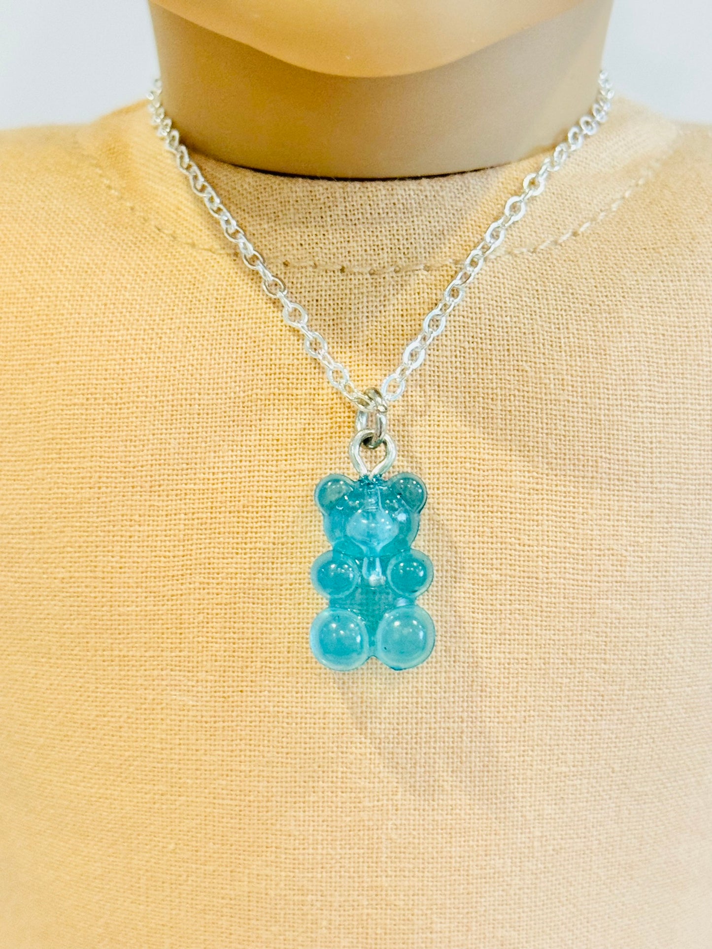 Doll Charm Necklace - Gummy Bear