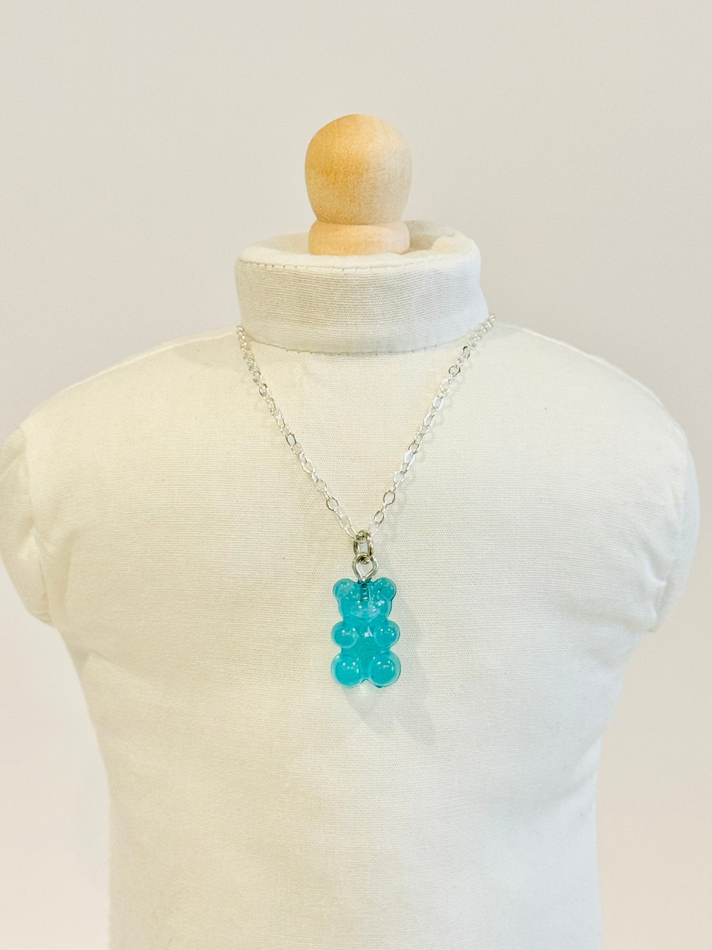 Doll Charm Necklace - Gummy Bear