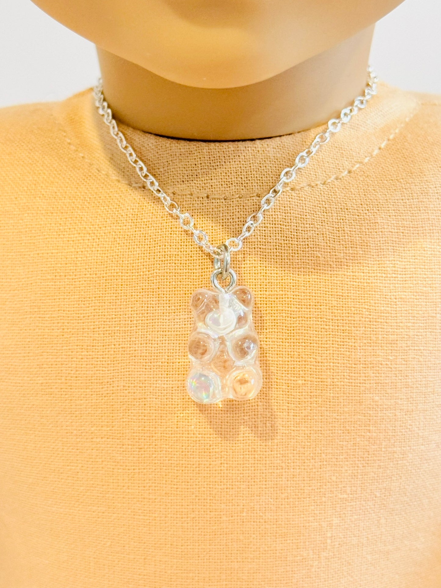 Doll Charm Necklace - Gummy Bear