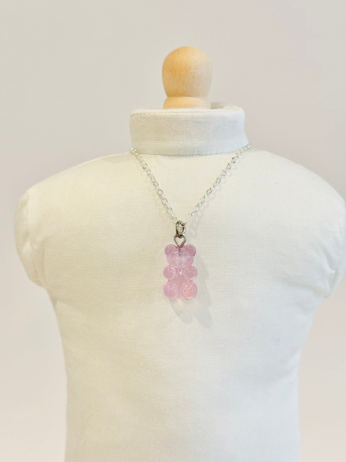 Doll Charm Necklace - Gummy Bear