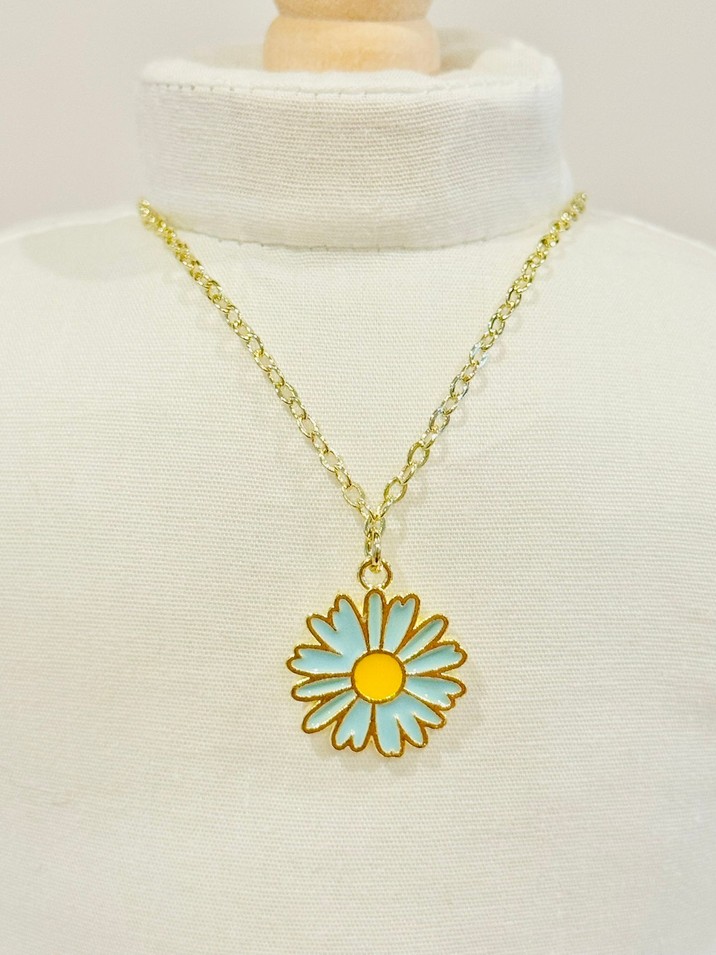 Doll Charm Necklace - Spring Flower