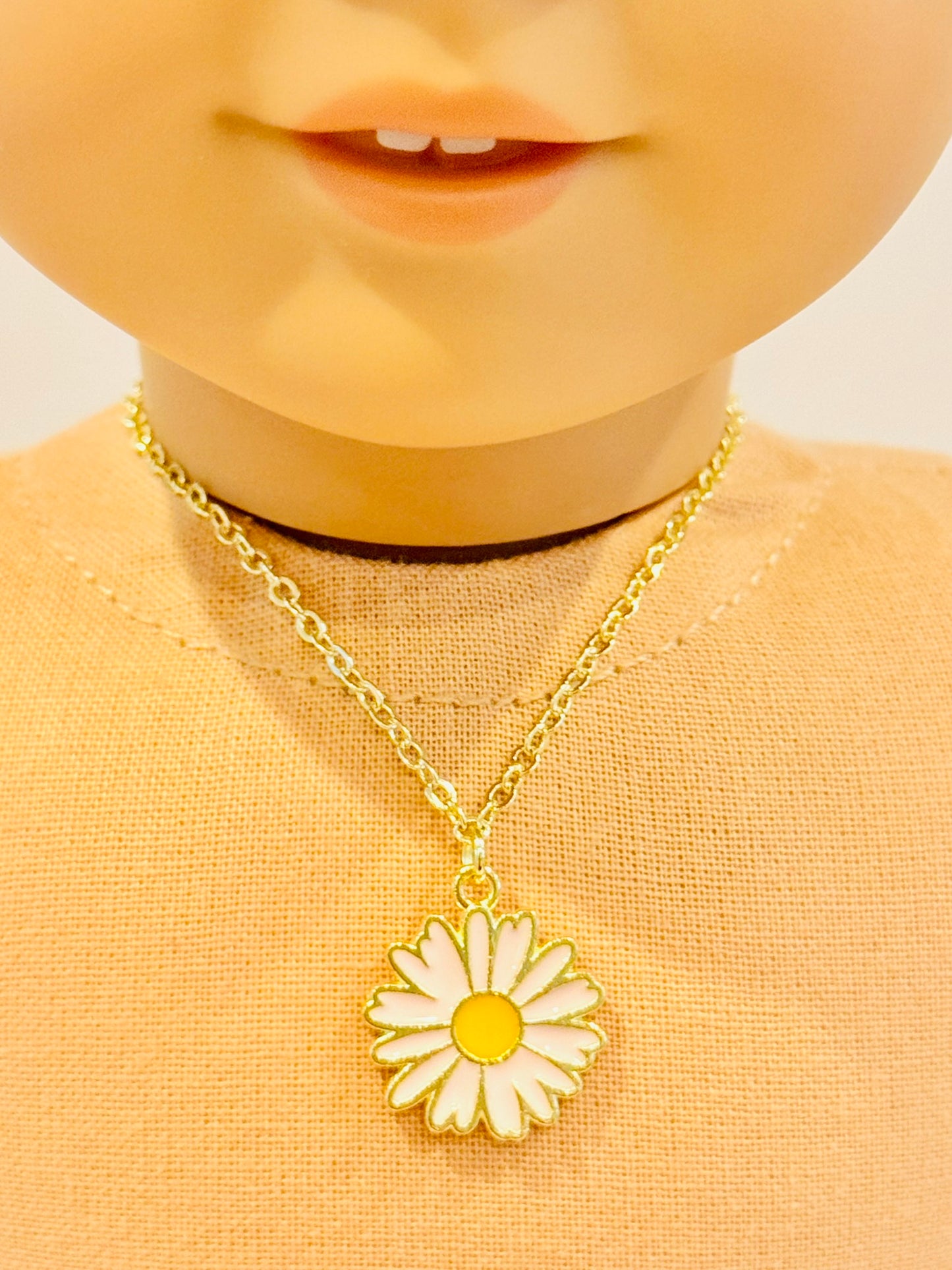 Doll Charm Necklace - Spring Flower