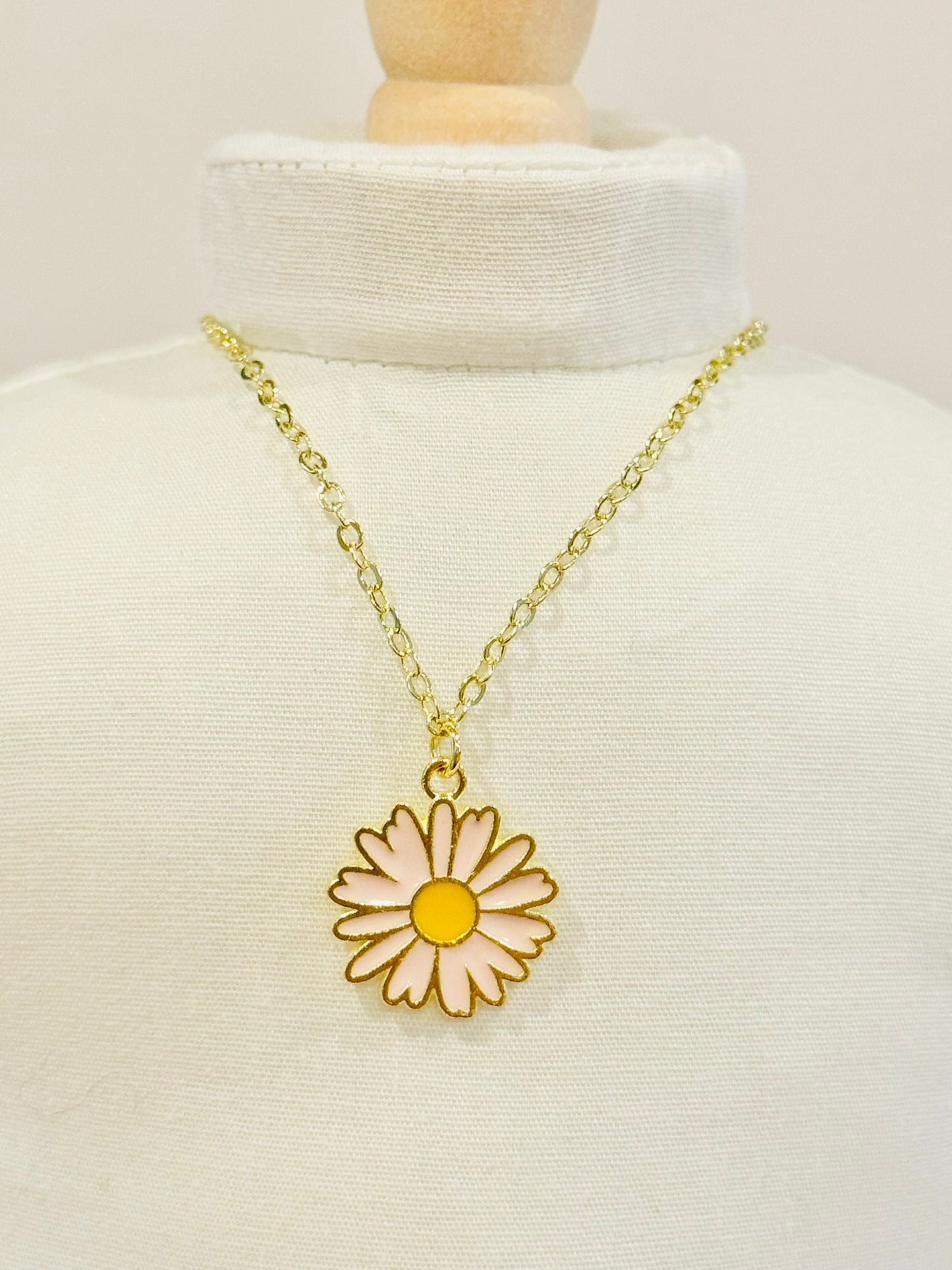 Doll Charm Necklace - Spring Flower