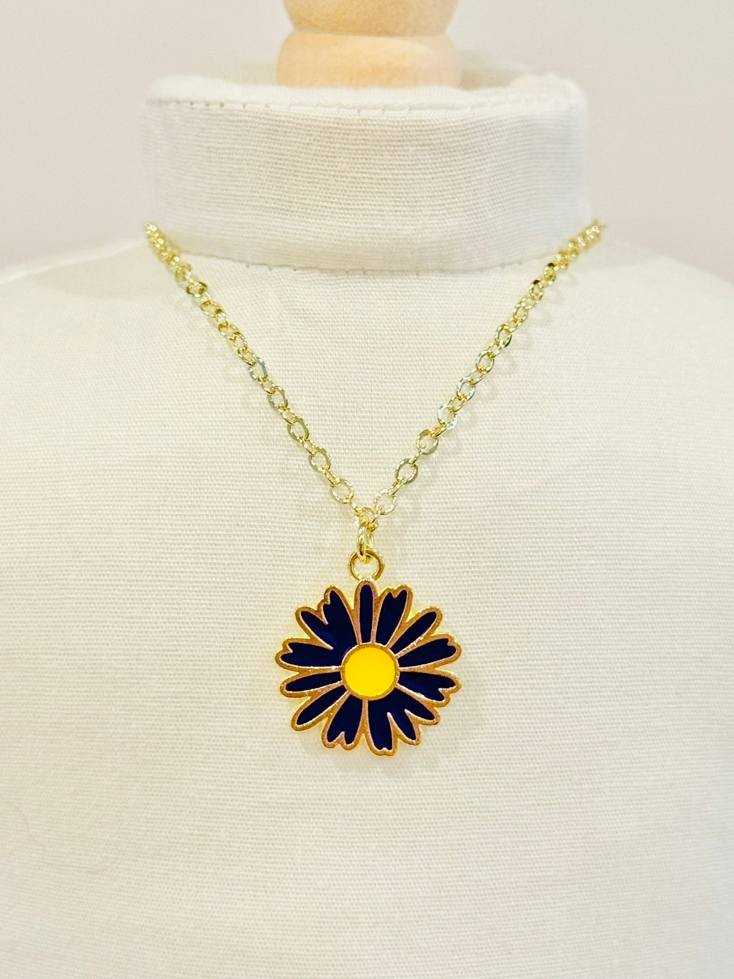 Doll Charm Necklace - Spring Flower
