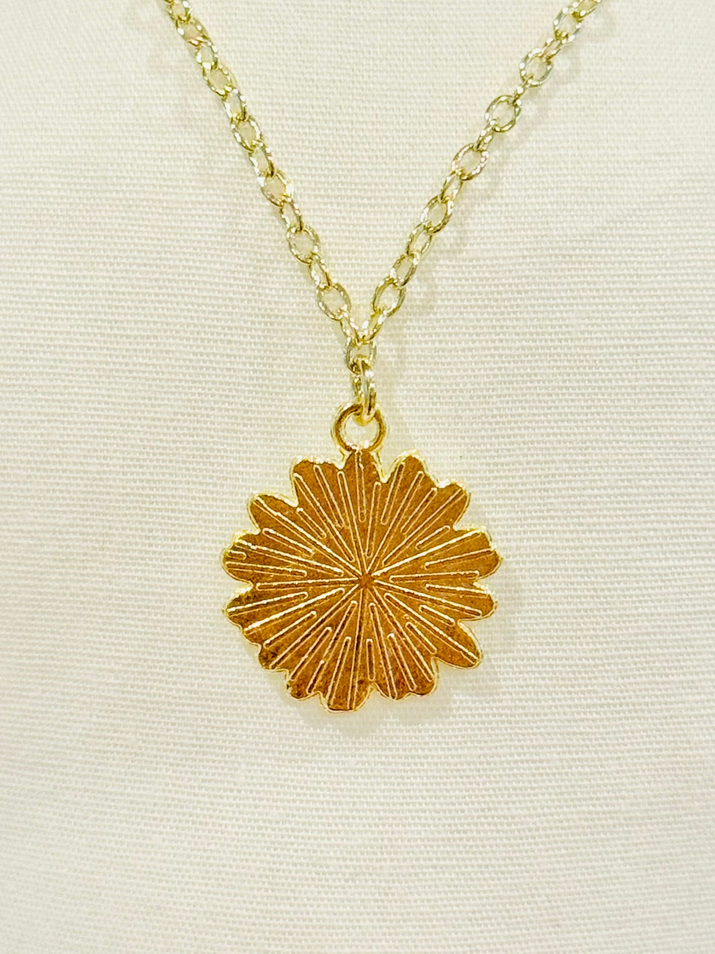 Doll Charm Necklace - Spring Flower