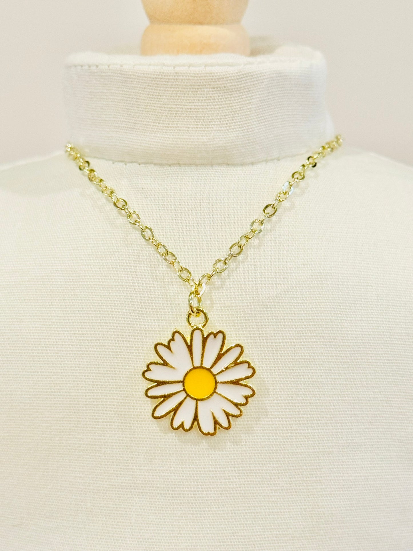 Doll Charm Necklace - Spring Flower