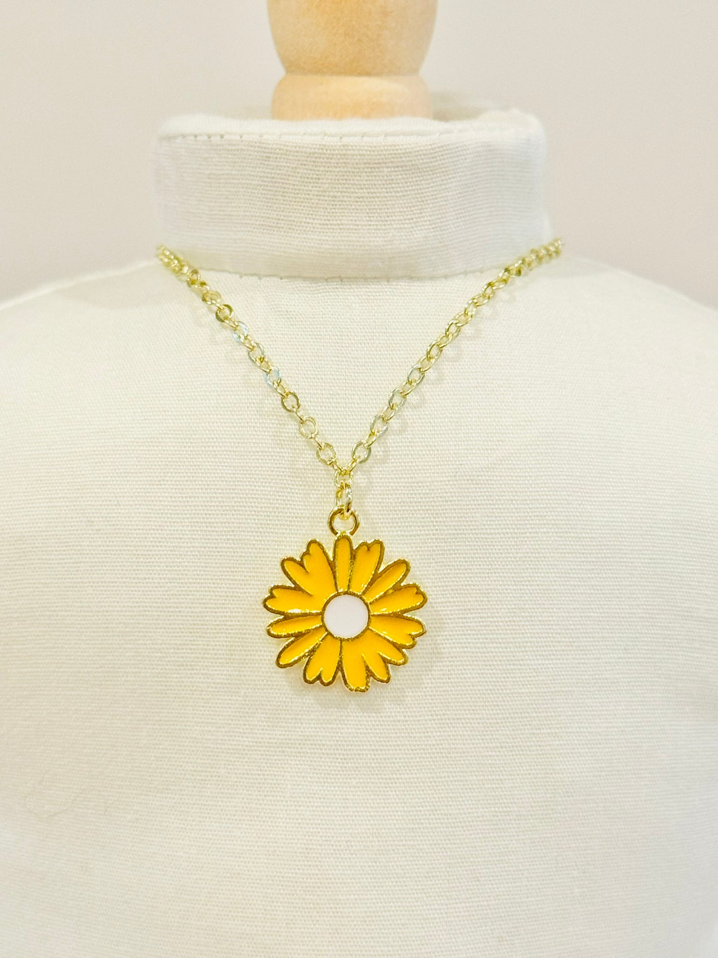 Doll Charm Necklace - Spring Flower