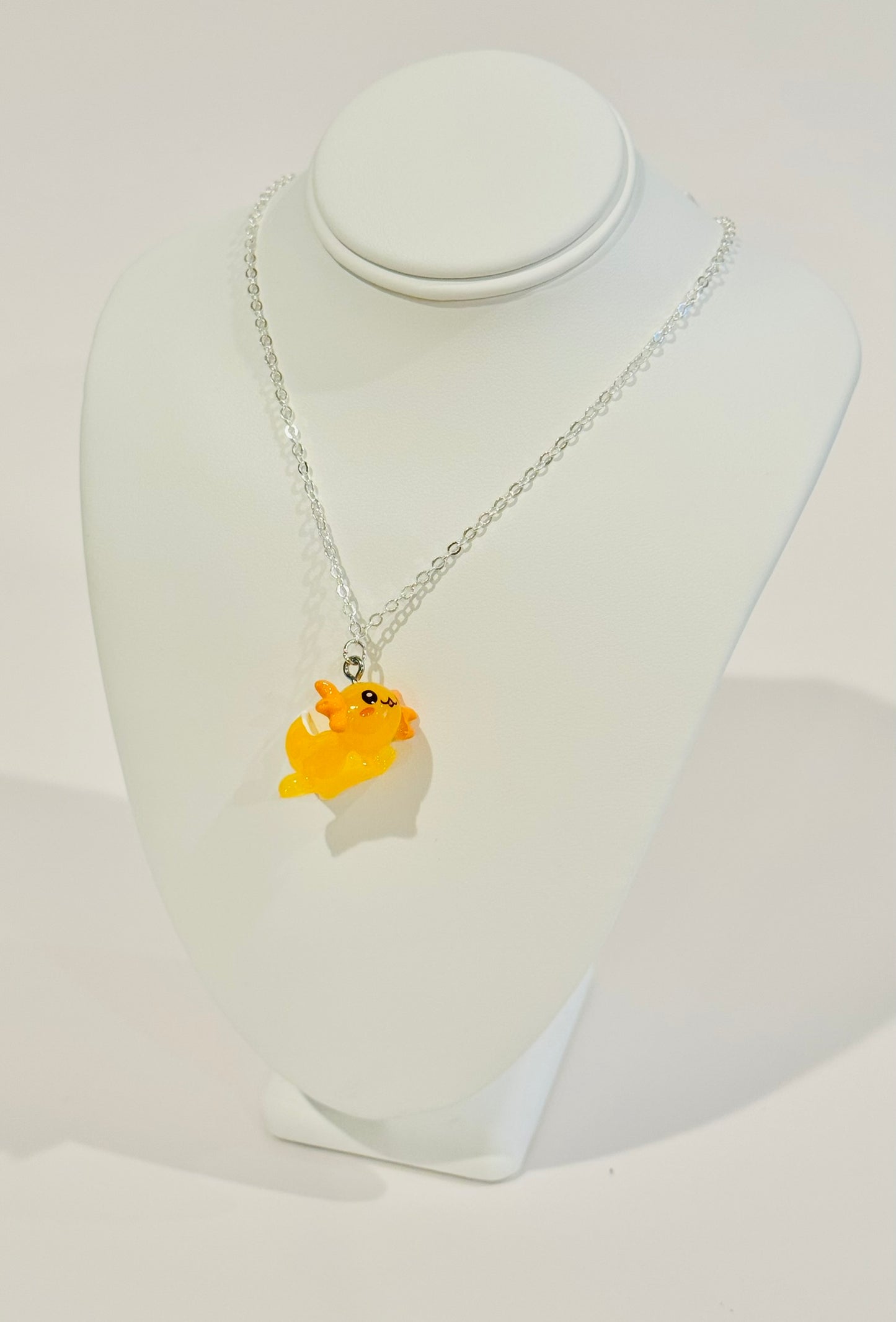 Axolotl Youth Charm Necklace