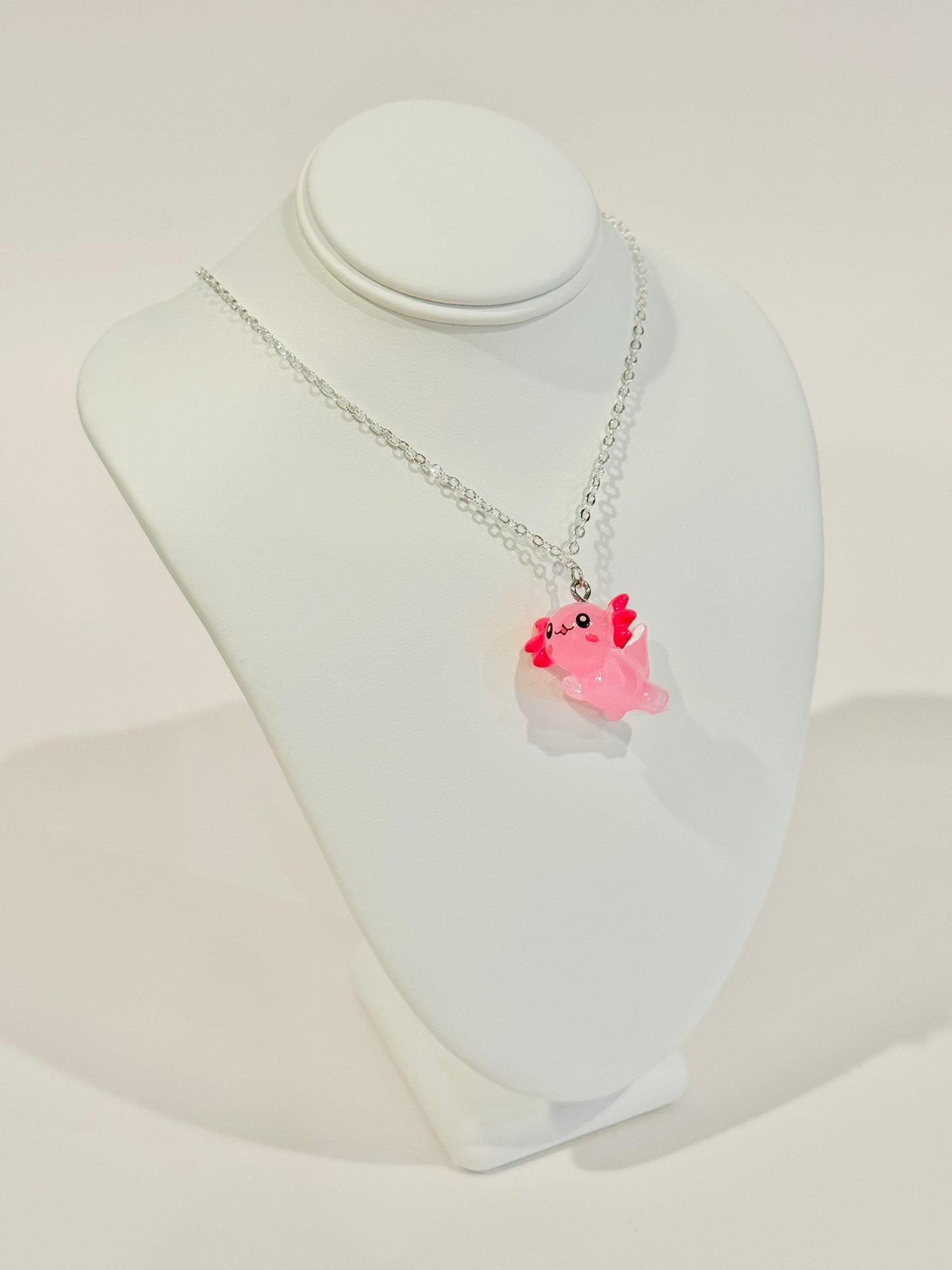 Axolotl Youth Charm Necklace