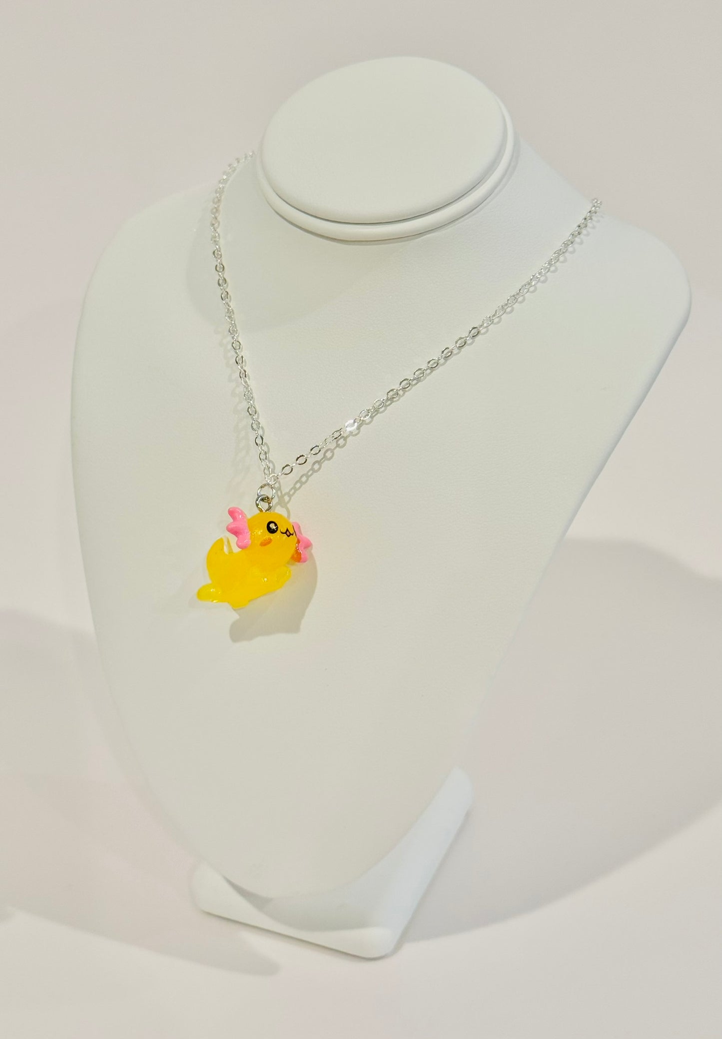 Axolotl Youth Charm Necklace