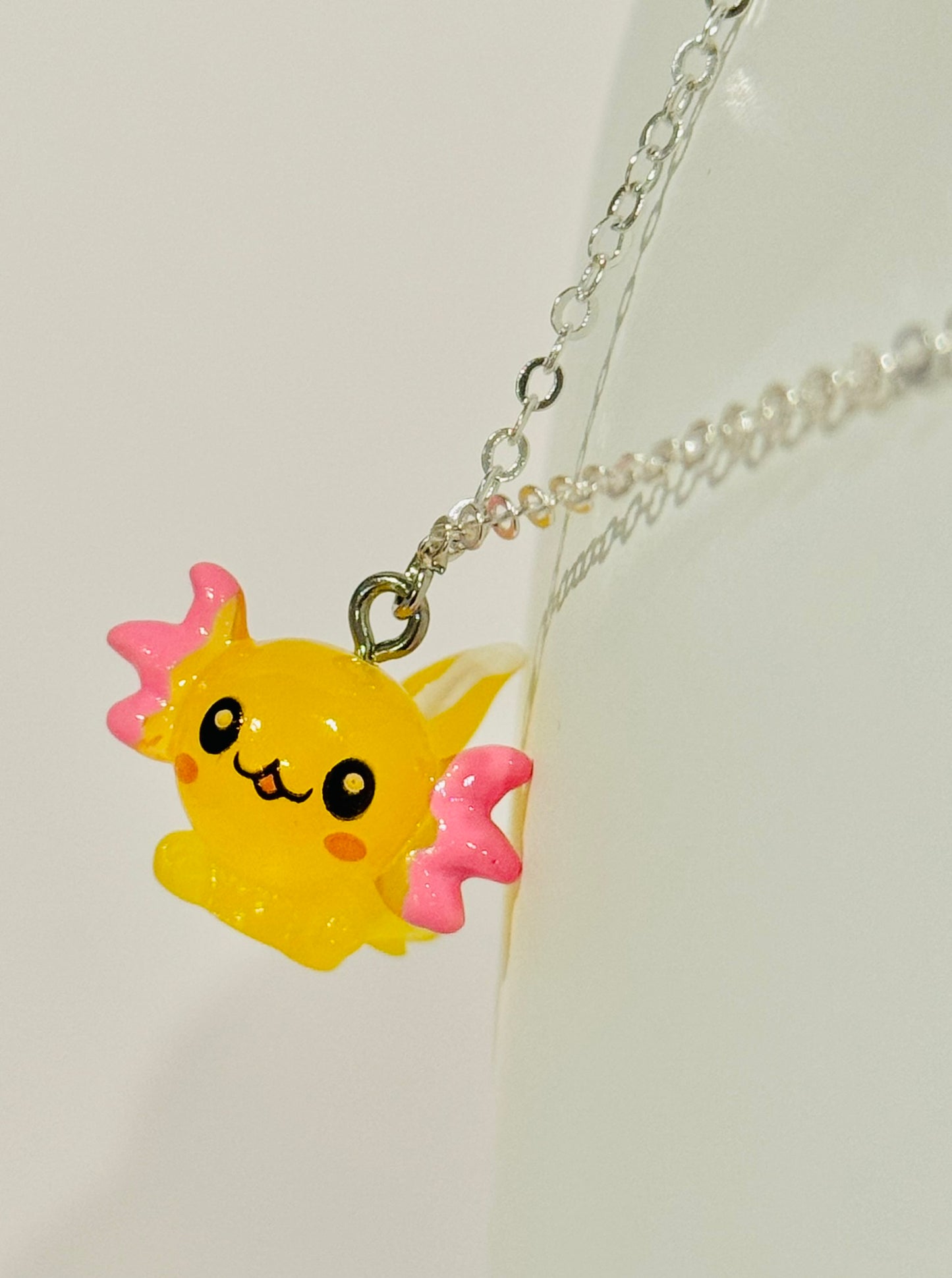 Axolotl Youth Charm Necklace