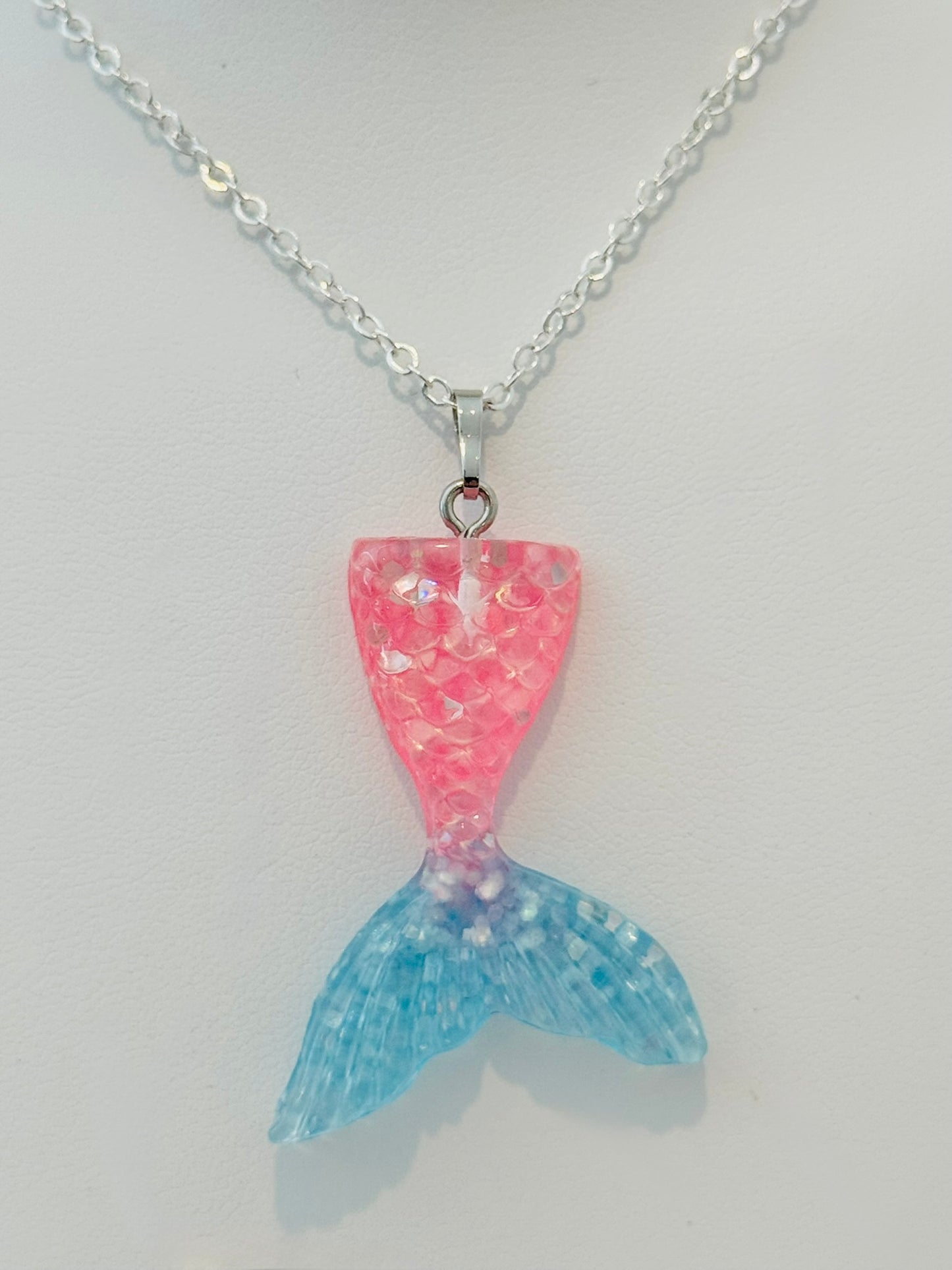 Glittery Mermaid Tail Necklace | Splash & Sparkle: Summer '25 Youth Accessories Collection
