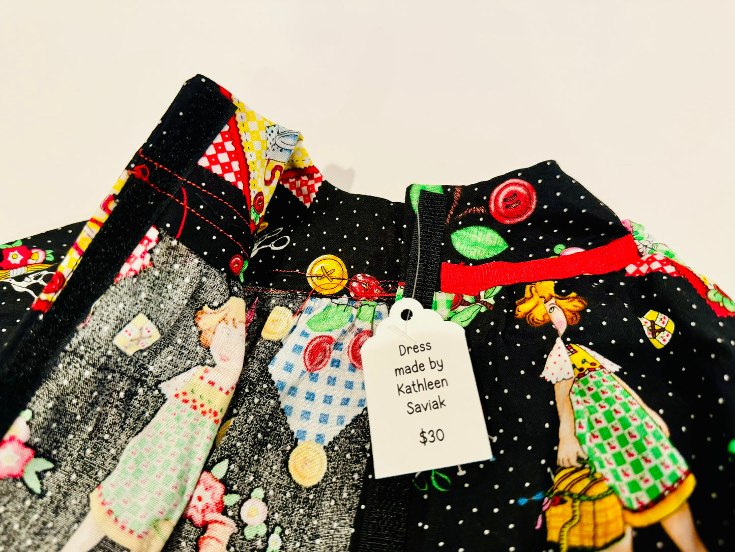 Dress made by Kathleen Saviak: “Sew It"