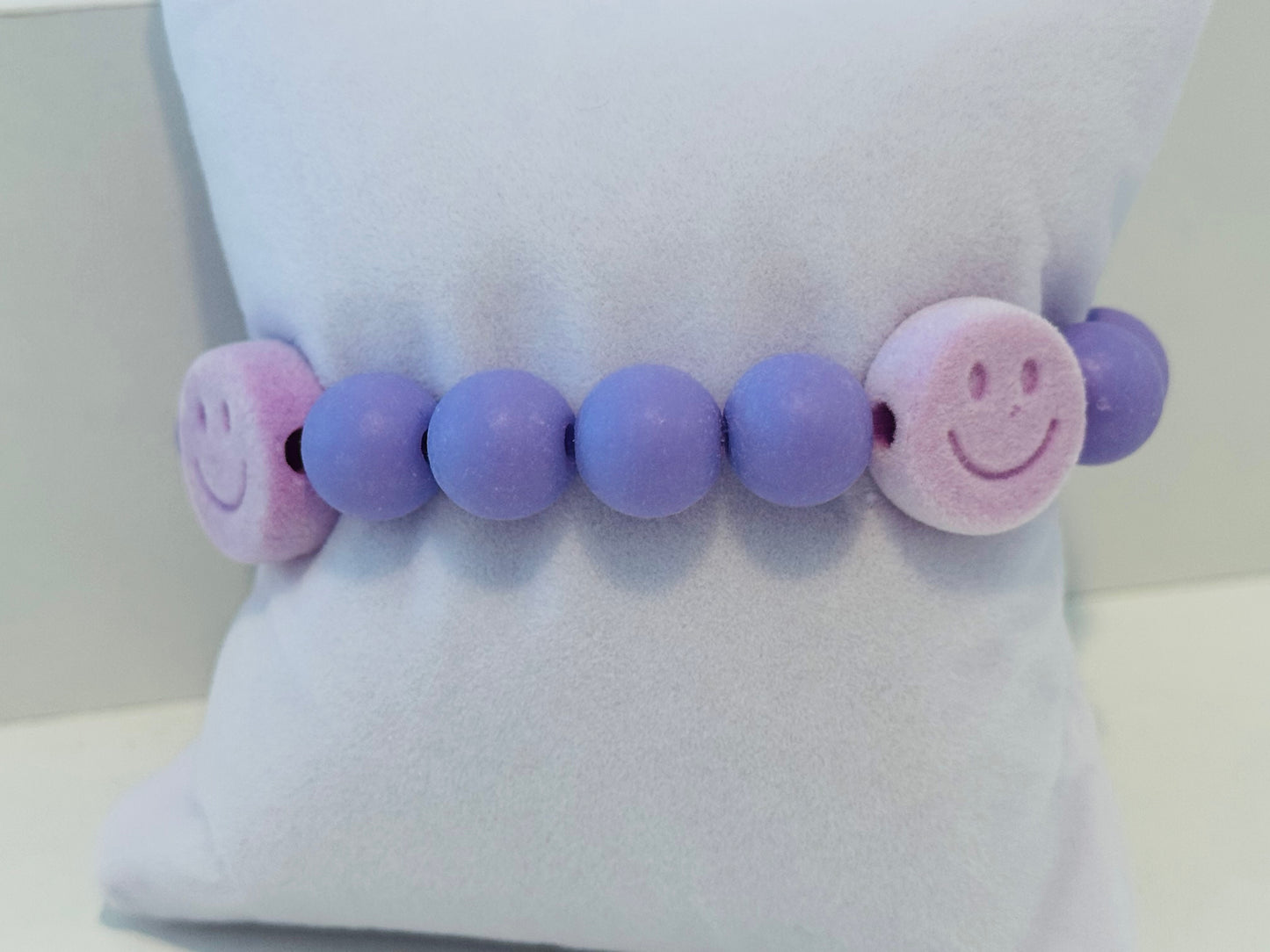 Youth Beaded Bracelets Made by Becca - Pastel Preppy Positivity