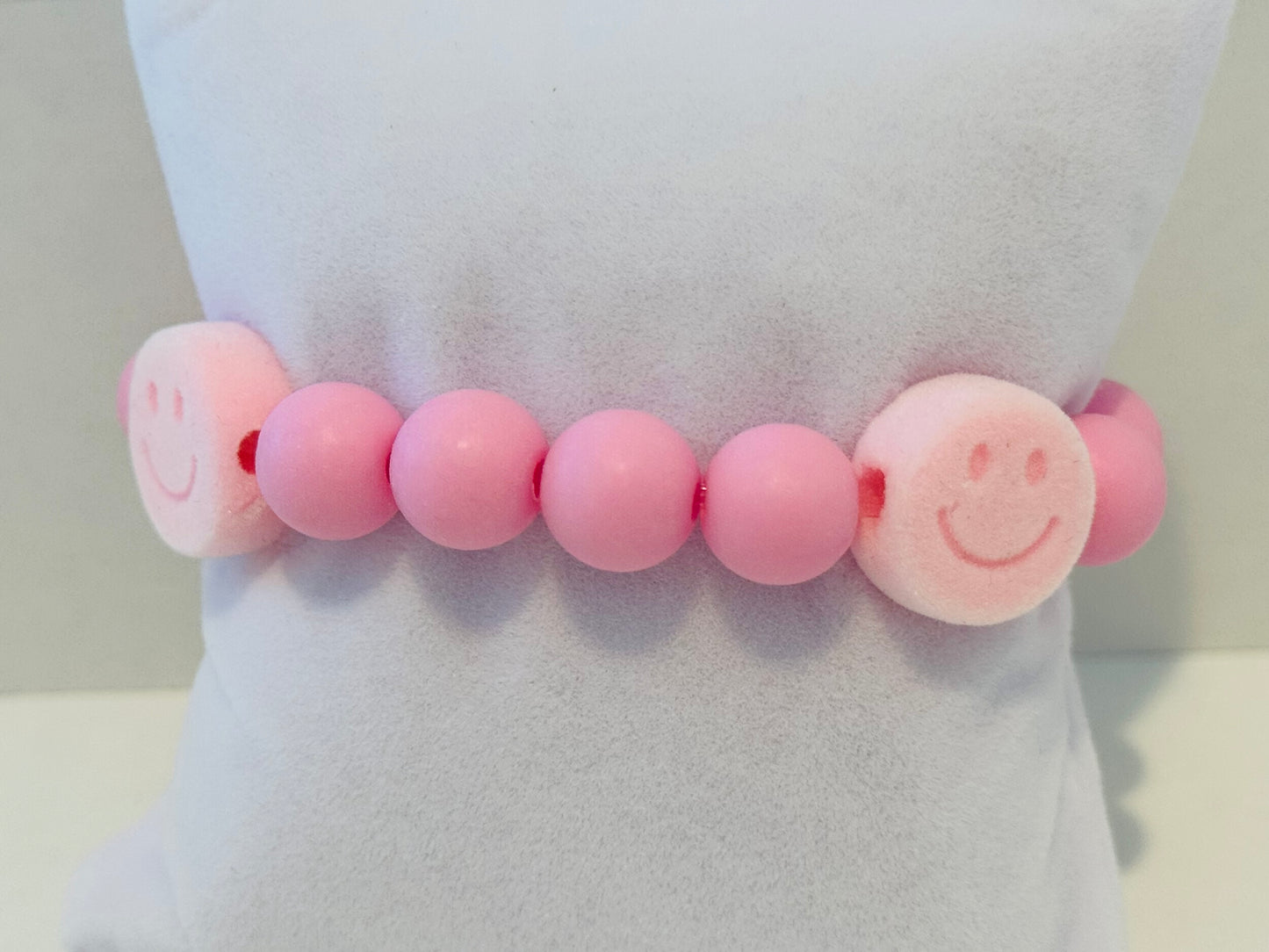 Youth Beaded Bracelets Made by Becca - Pastel Preppy Positivity