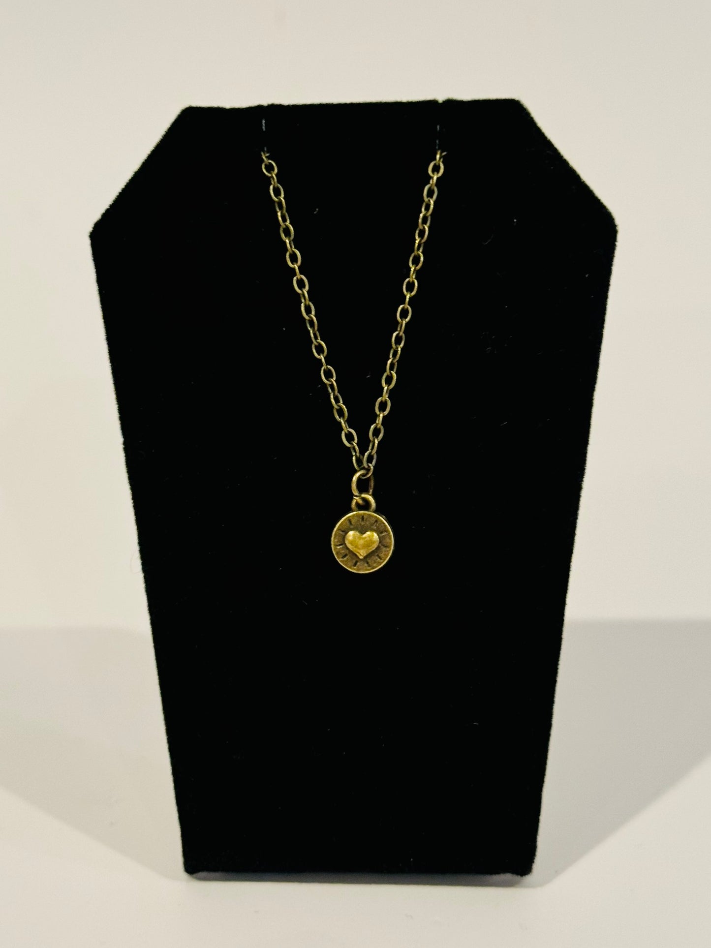 Doll Charm Necklace - Bronze Radiant Love