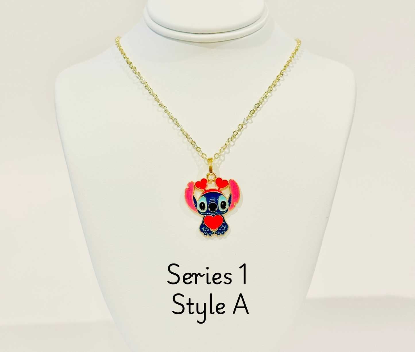 LIMITED EDITION Stitch Youth Charm Necklaces - Series 1: "Also Cute & Fluffy"