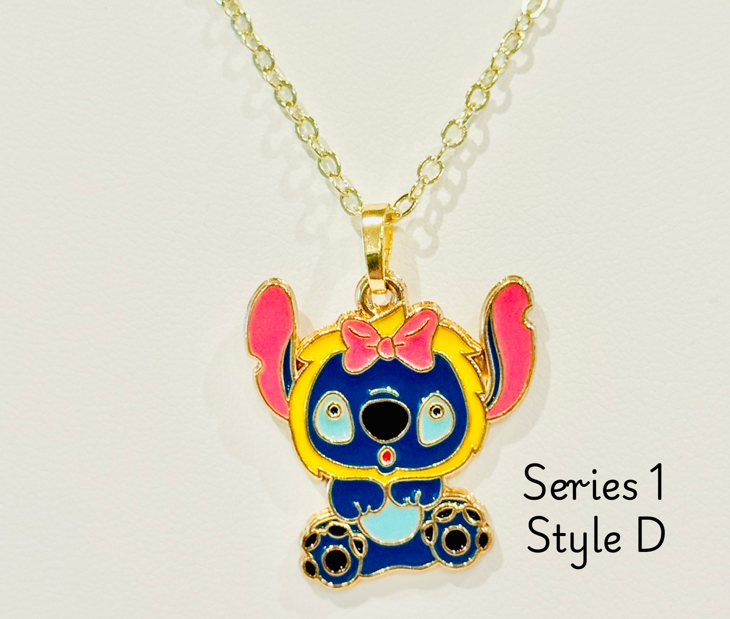 LIMITED EDITION Stitch Youth Charm Necklaces - Series 1: "Also Cute & Fluffy"