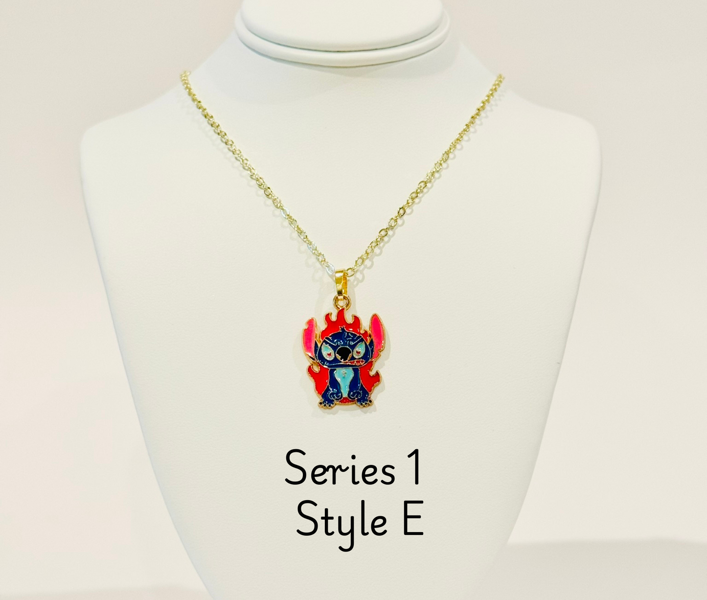 LIMITED EDITION Stitch Youth Charm Necklaces - Series 1: "Also Cute & Fluffy"