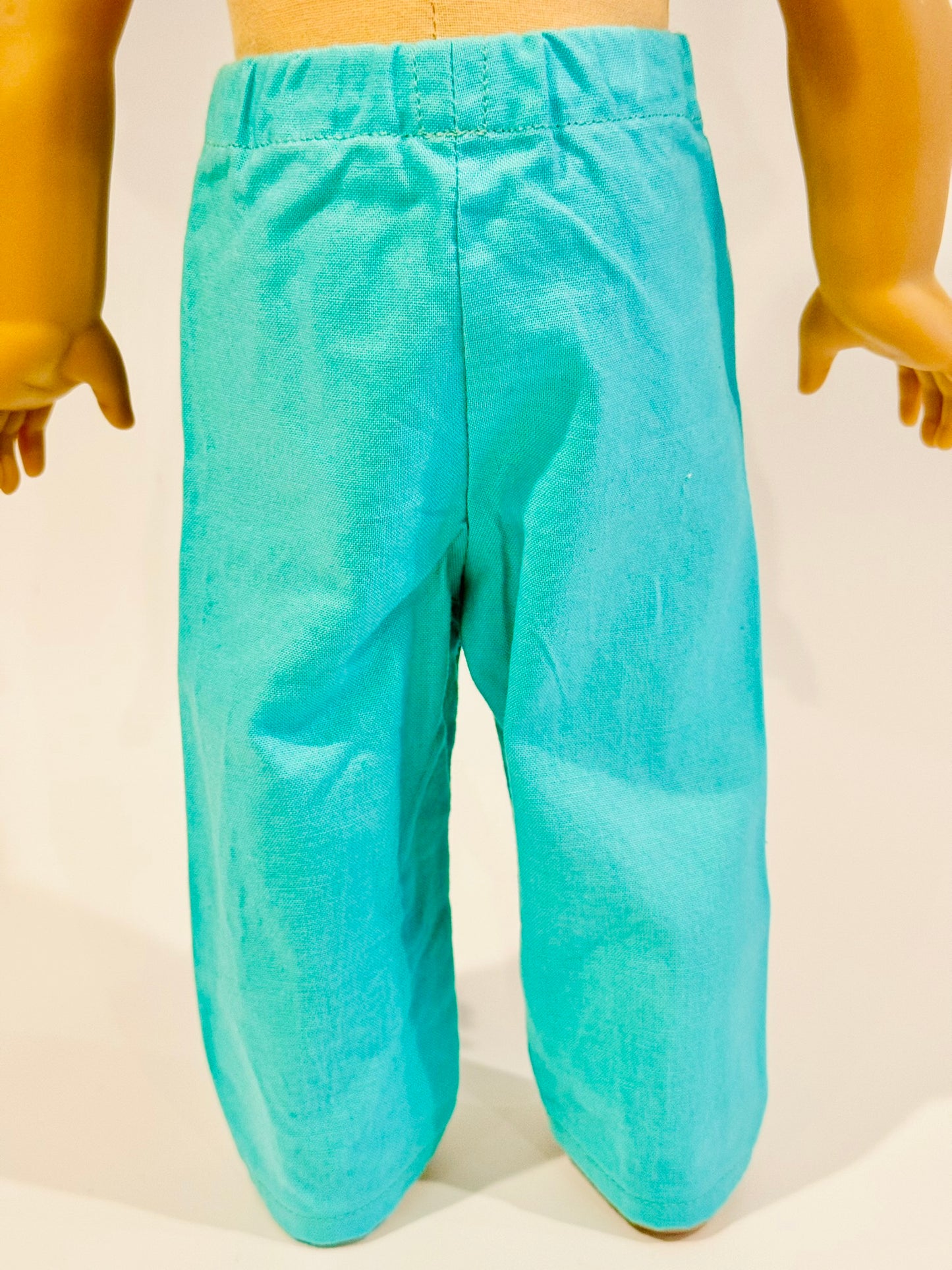 Pants made by Kathleen Saviak: Teal Leggings
