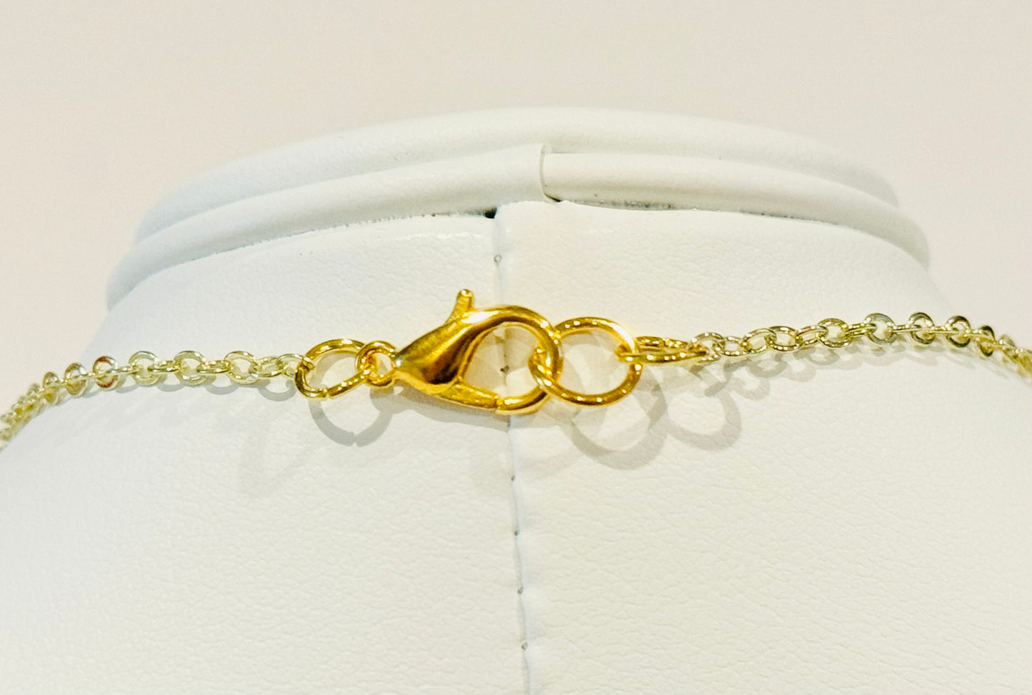 Enamel Sunflower Youth Charm Necklace