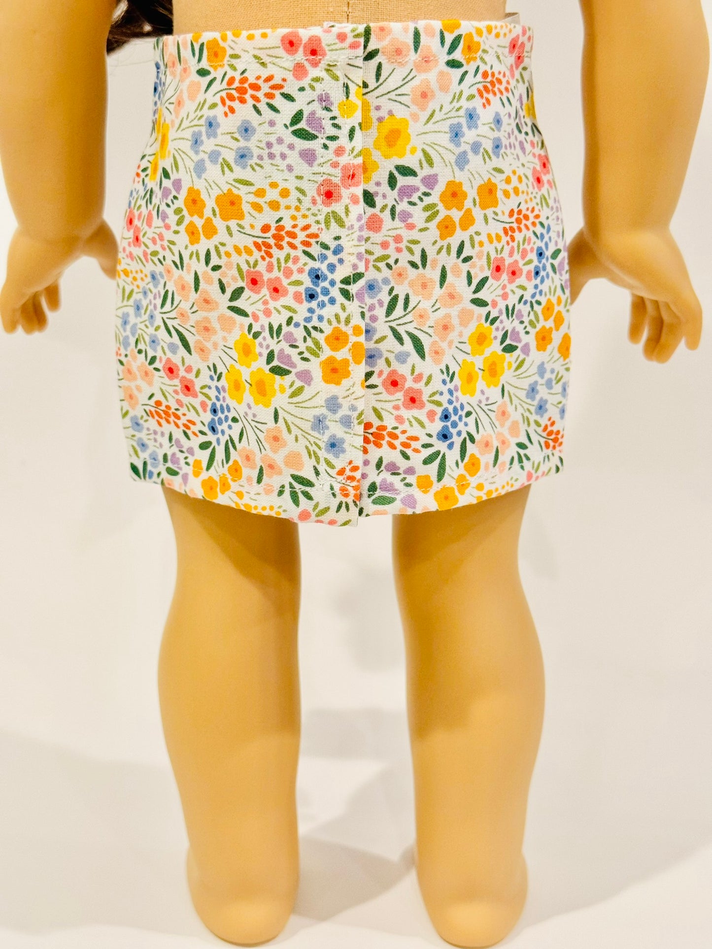 The "Milky Mini" Skirt - Pastel Floral