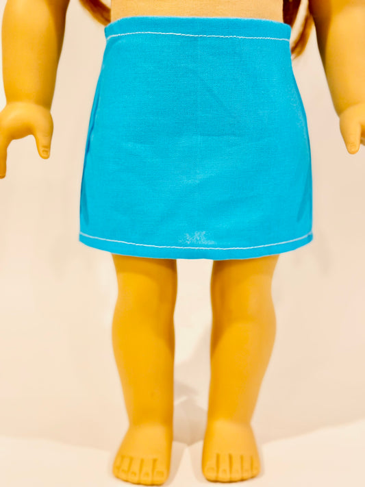 The "Milky Mini" Skirt - Royal Blue