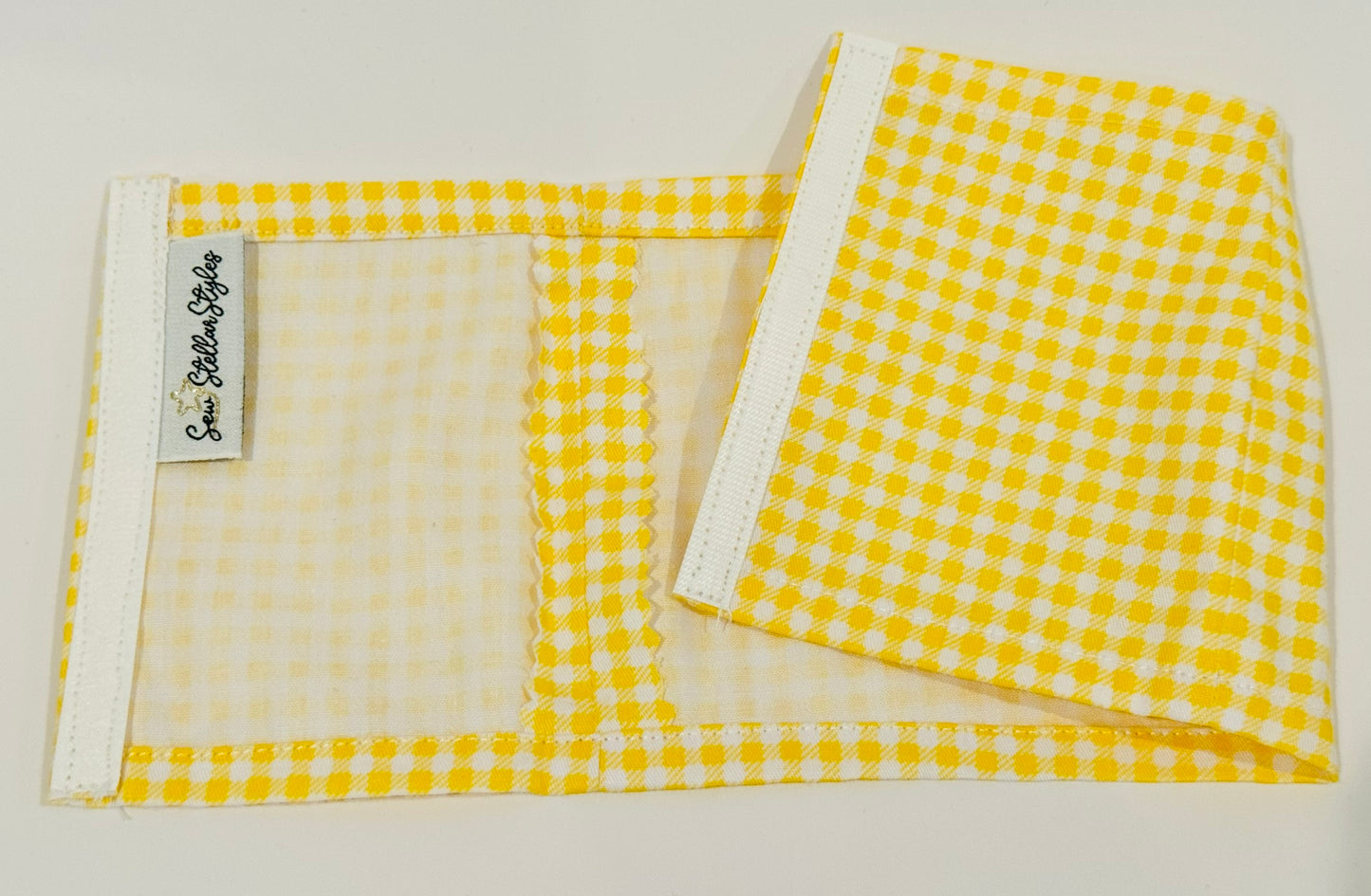 The "Milky Mini" Skirt - Yellow Gingham