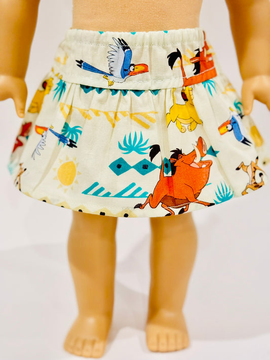 The Milky Wavy Skirt - The Lion King