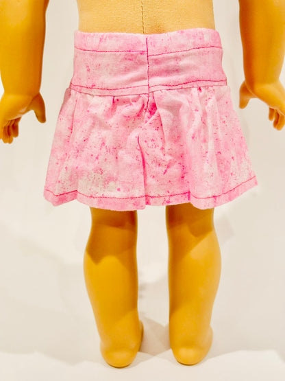 The Milky Wavy Skirt - Speckled Pink | CLEARANCE