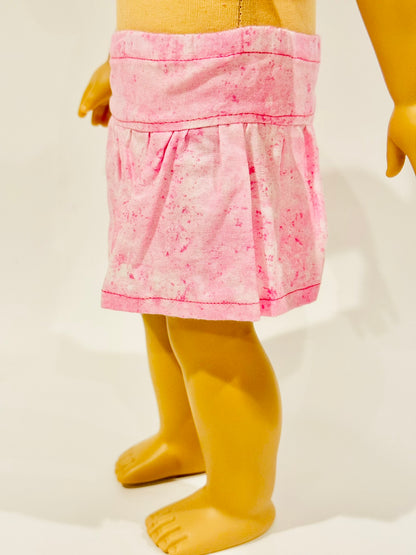 The Milky Wavy Skirt - Speckled Pink | CLEARANCE