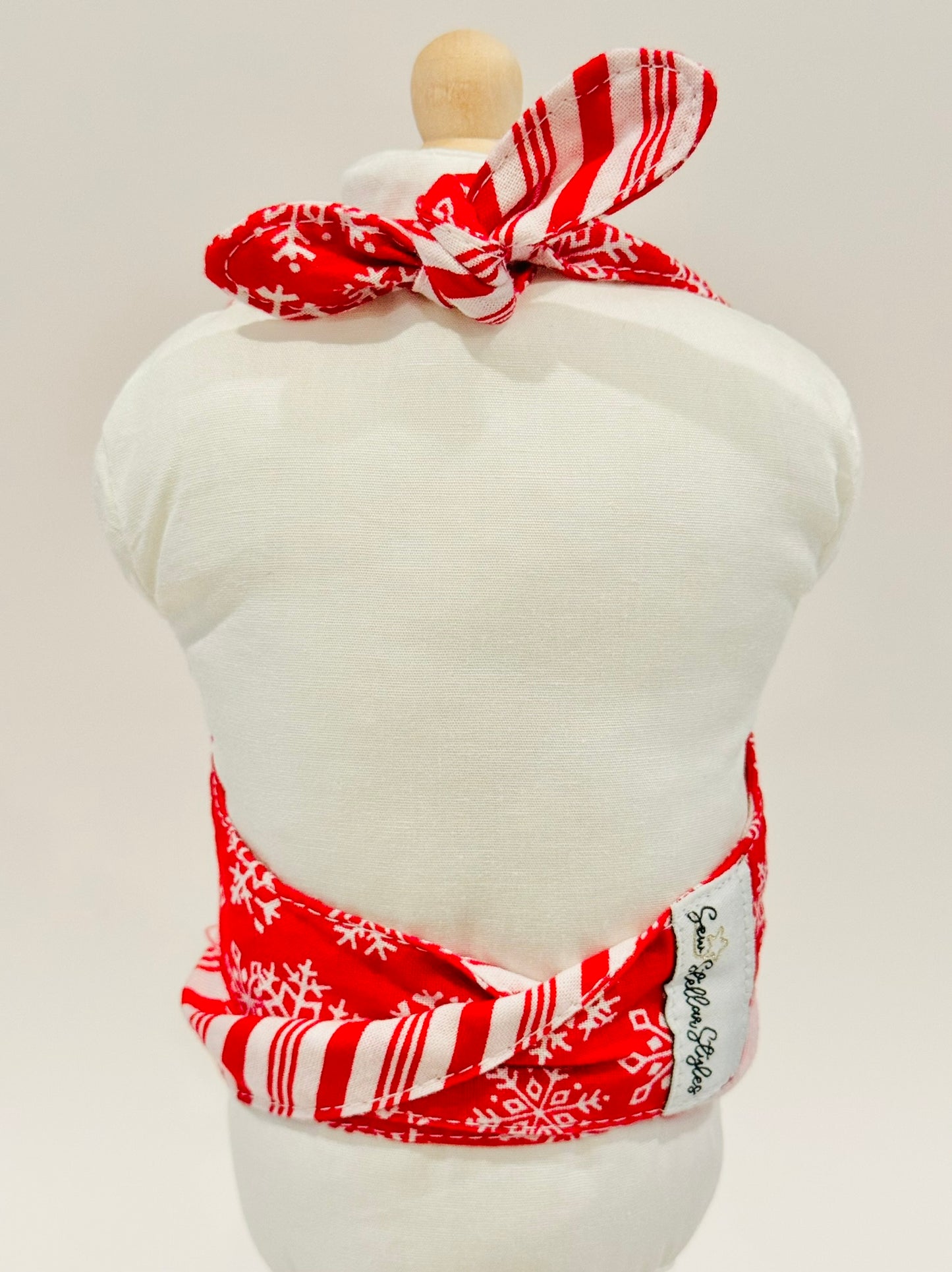 The Gemini Top - Peppermint Flurry Holiday